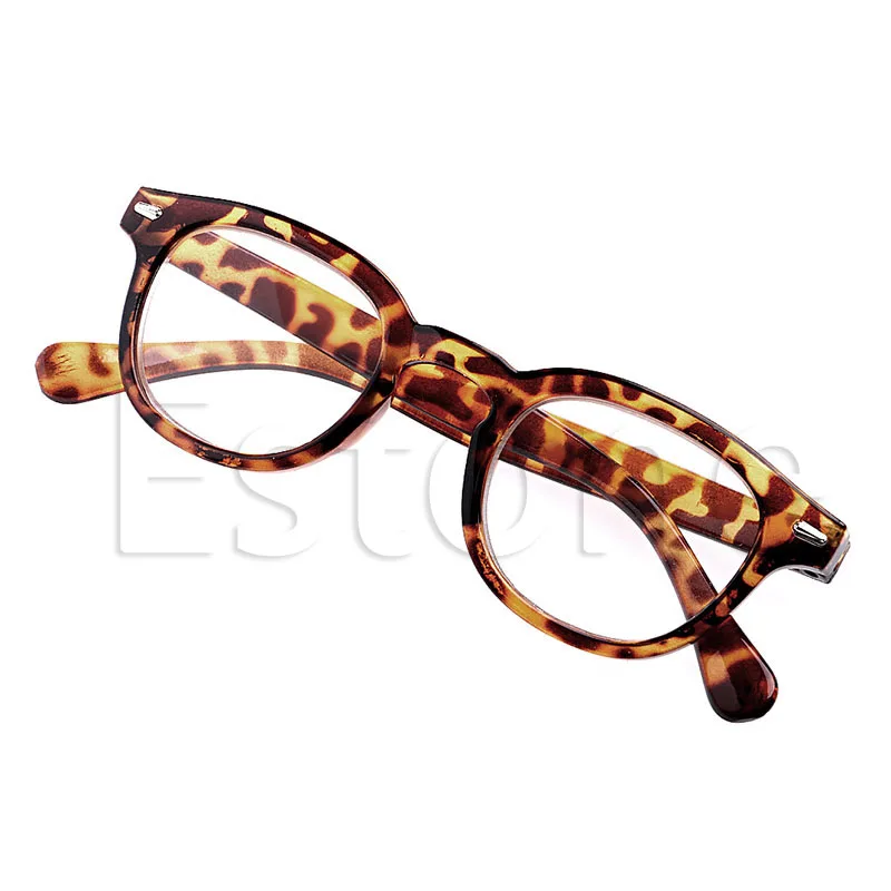 

2018 New Men Women Retro Round Frame Rimed Reading Glasses Eyeglasses +1.0 ~+4.0