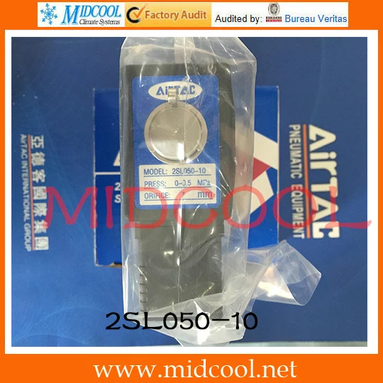 

Original AirTAC Fluid control valve (2/2way) 2S Series (Direct-acting and normally closed) 2SL050-10