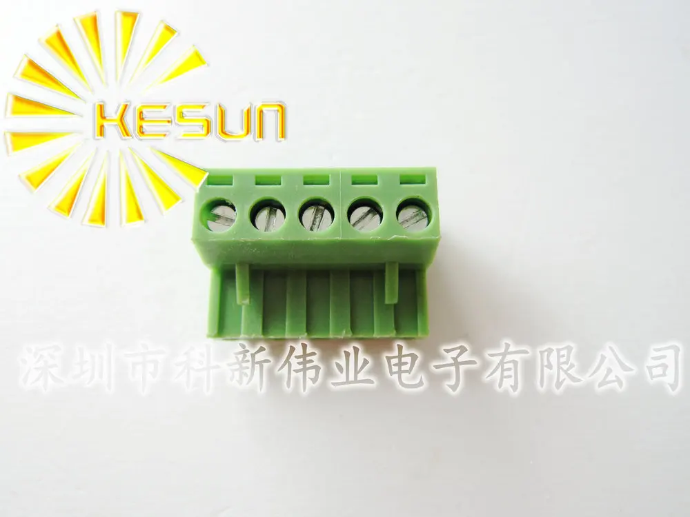 

100PCS 2EDG-5.08-5P 2EDG 5Pin 5.08mm Plug-in Screw Terminal Block ROHS