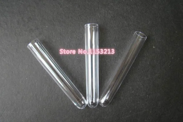 100 шт. 20 мм x 150 мм 30 мл жесткие пластиковые трубки полистирол Тесты трубки Высокая прозрачность пластика Тесты трубки