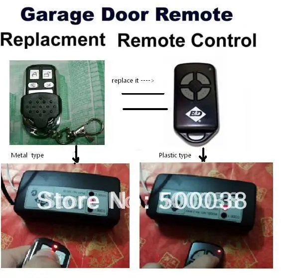 

New product come out ,BND garage door remote ,433.92MHZ ,fixed code ,replace Part NO.059012 remote