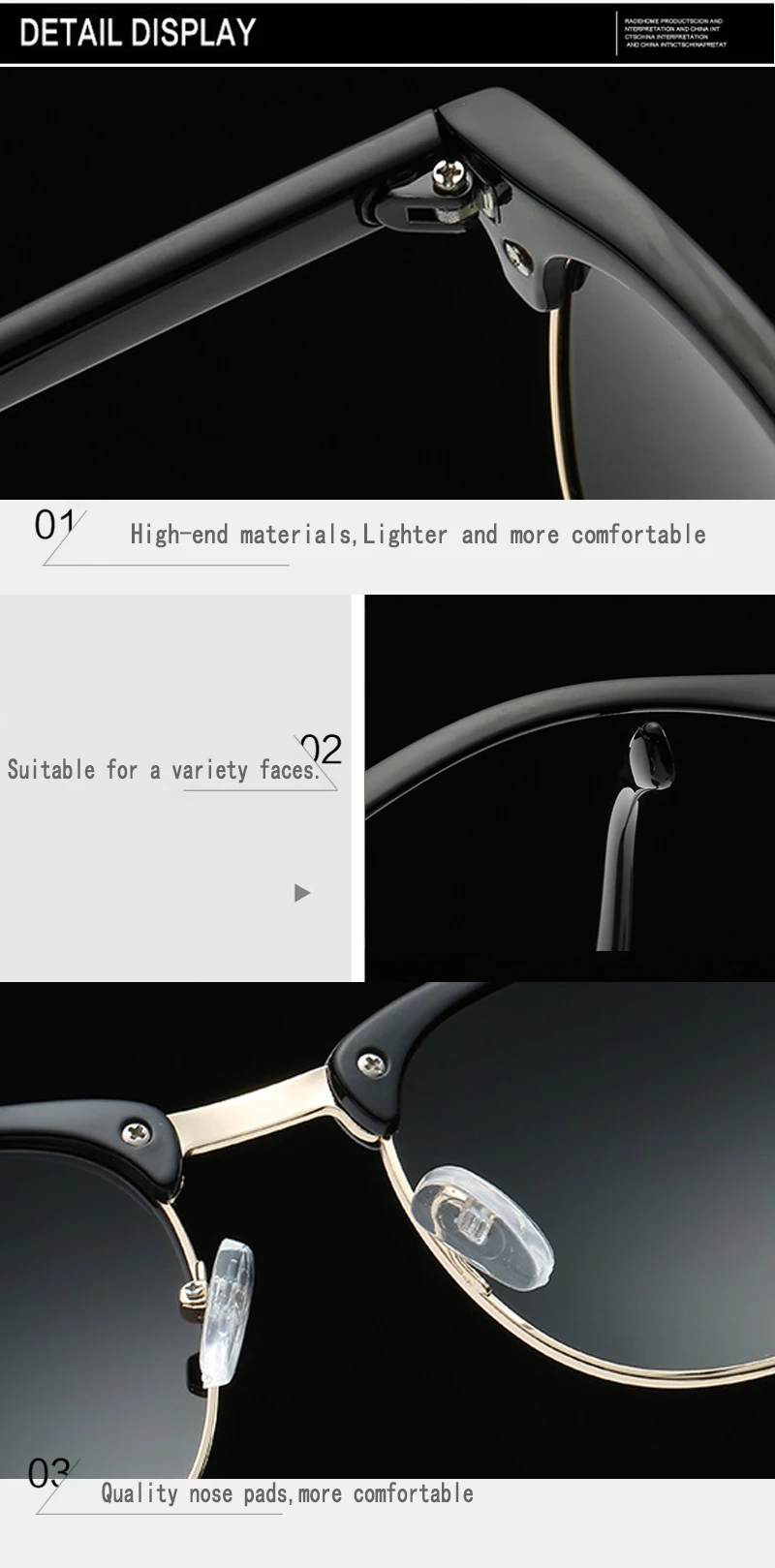 ELITERA полуоправа поляризованных солнцезащитных очков Для мужчин Для женщин UV400 Брендовая дизайнерская обувь классические металлические солнцезащитные очки девушкам