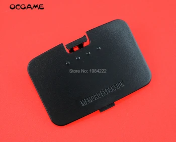 

OCGAME high quality Black Jumper Pak Expansion Pack Cover Memory Lid Door For N64