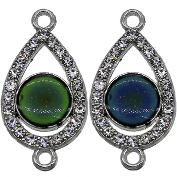 

DIY handmade Fine Jewelry Bracelet Pendant connection Color Change Emotion Pendant Changeable Band Temperature Accessories