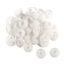 50 шт белые наушники-вкладыши в наушниках сменная крышка наконечника