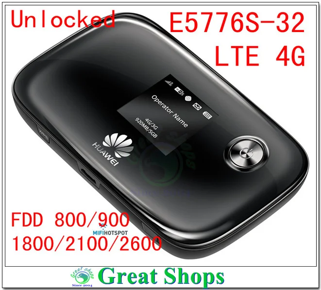 Разблокированный Huawei e5776 150 Мбит/с E5776s 32 lte 3g 4g Карманный mifi роутер wifi ключ