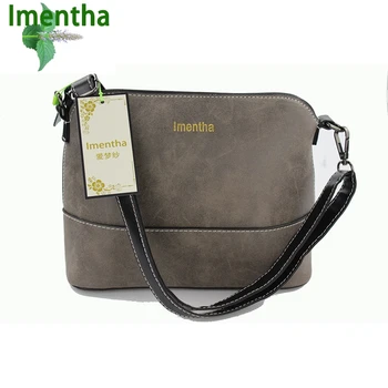 

2017 New women shoulder bags female Fashion women leather handbags Zipper gray lady hand bag small crossbody bags for women