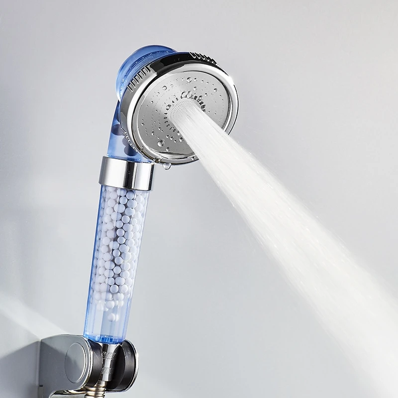 

New Shower Filter Anion Tourmaline Supercharged Super Water-Saving Shower Heads Handheld Shower Spa Filter