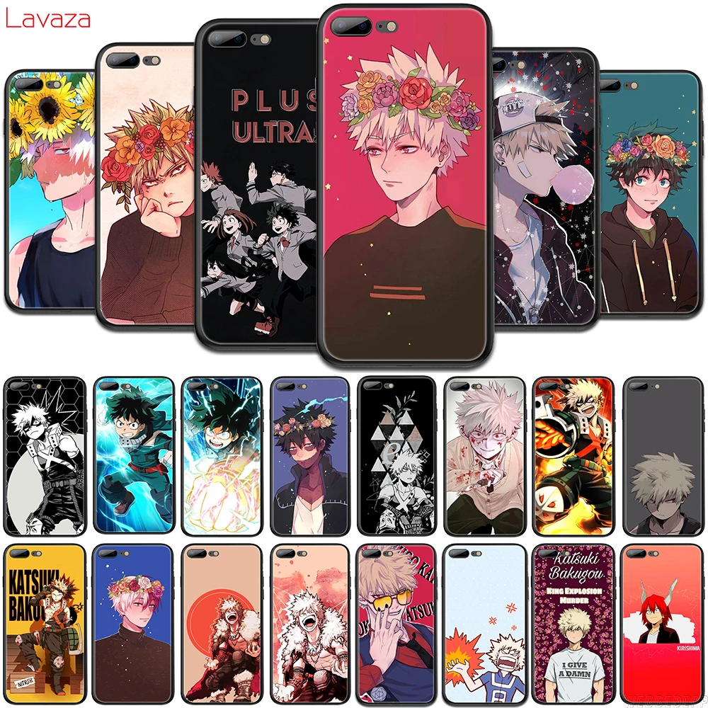 

Lavaza Anime Katsuki Bakugou TPU Phone Case for OPPO F5 F11 R15 R17 Pro A1 A3S A5s A7 A37 A57 A73 A83 Soft Cover