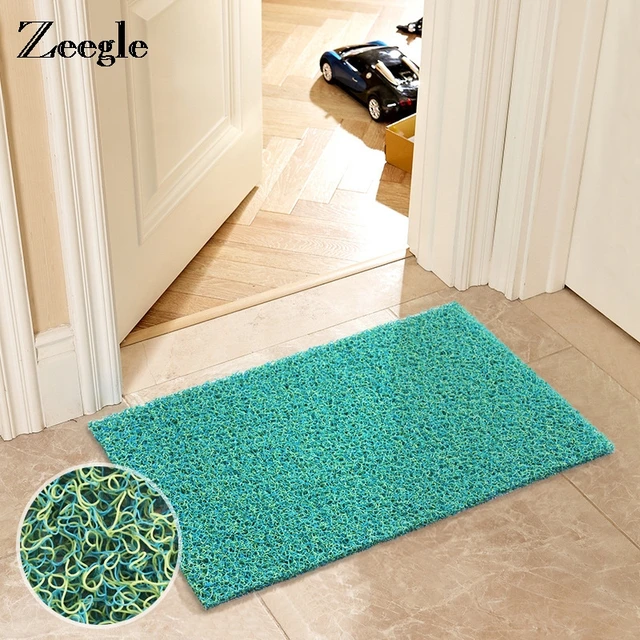 Zeegle Plastic Floor Carpet For Living Room Home Decoration Non Slip Zeegle Plastic Floor Carpet For Living Room Home Decoration Non Slip Bathroom Kitchen Rugs Welcome