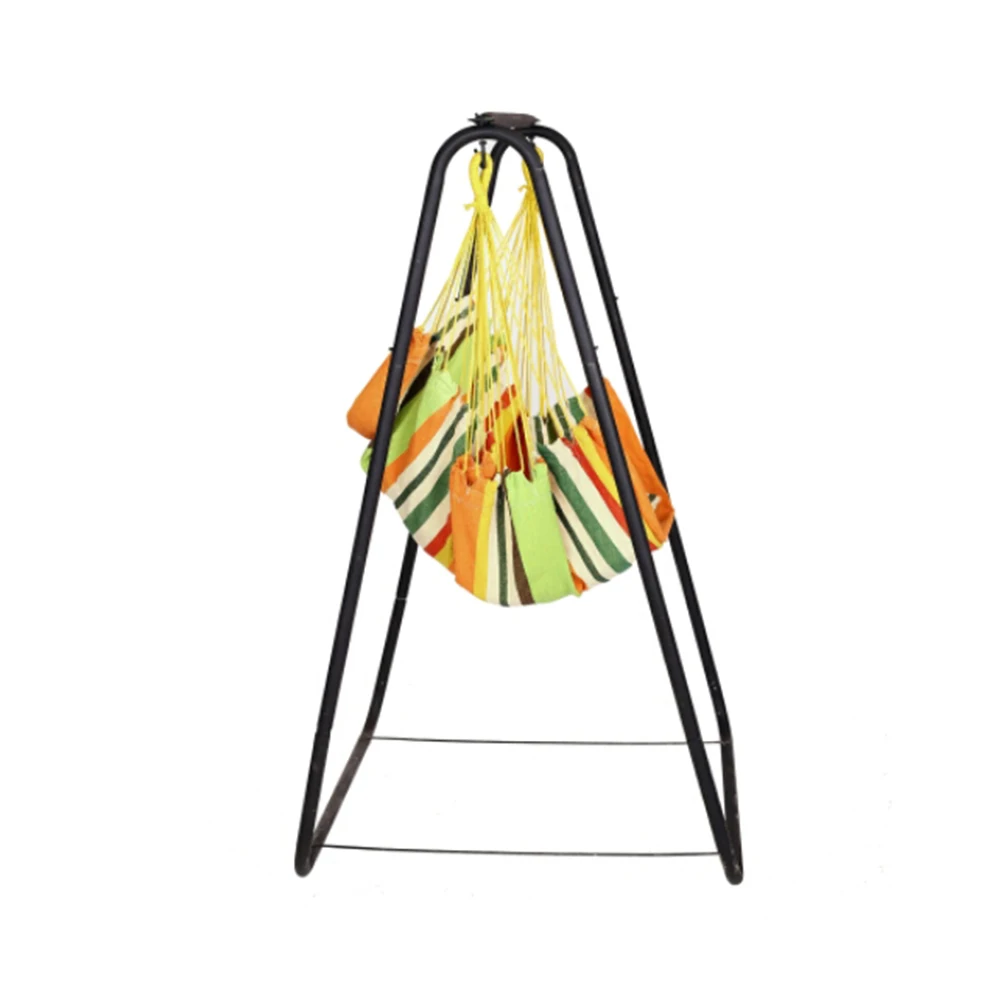 Повседневный стиль гамак стул сиденье Открытый сад взрослые дети подвесной стул гамак для туристического кемпинга - Цвет: orange no pillows