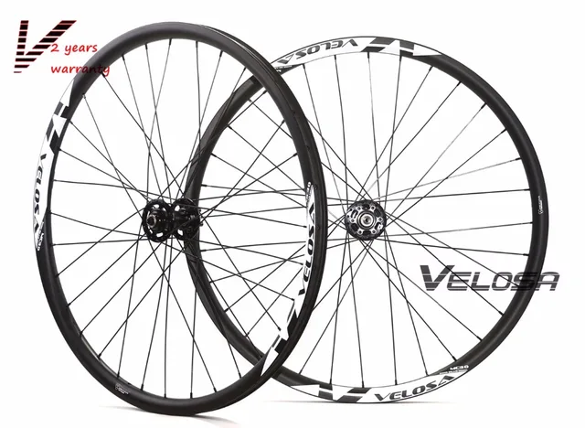 Cheap Velosa MC30 29inch MTB carbon wheelset, 29er carbon mountain bike XC wheels  hookless rim tubeless compatible