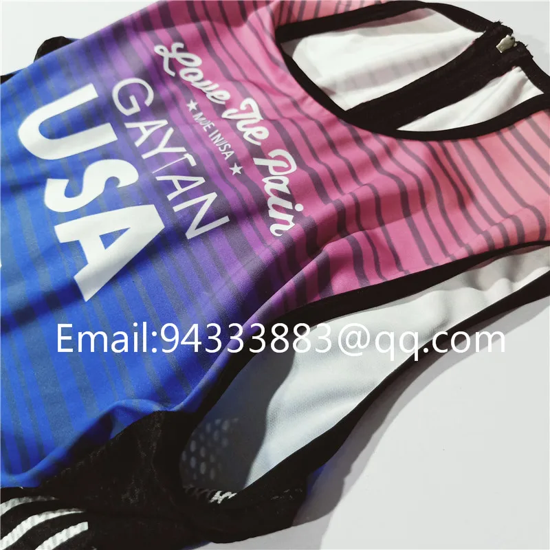 Love the pain cycling skinsuit men triathlon suit 2019 Pro Team sleeveless Skating suit Jumpsuit Maillot Cycling Ropa ciclismo