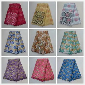 

Beautiful african cord lace 2018 mix design lace fabric quality guipure cord lace nigerian lace fabrics for wedding dress 30