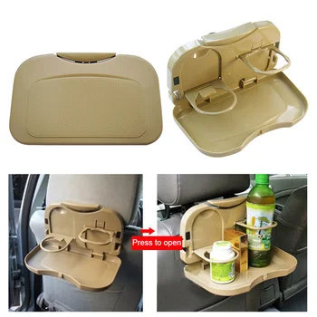 

Do Promotion! Foldable Auto Car Back Seat Table Drink Food Holder Cup Tray Stand Desk Tools