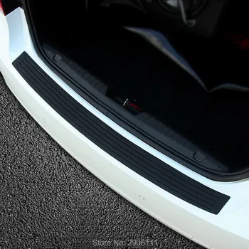 

Car rear bumper protective decorative strips sticker for fiat punto 500 bravo freemont stilo panda linea accessories car styling