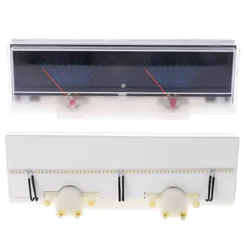 

Power Amplifier Panel Dual Analog VU Meter Audio Level dB Meter with BackLit qiang