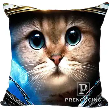 

Custom Pillowcase Cover Galaxy Cat Square Zipper Pillow Cover Print Your Pictures 40x40cm,45x45cm(one side) 171203#07-04