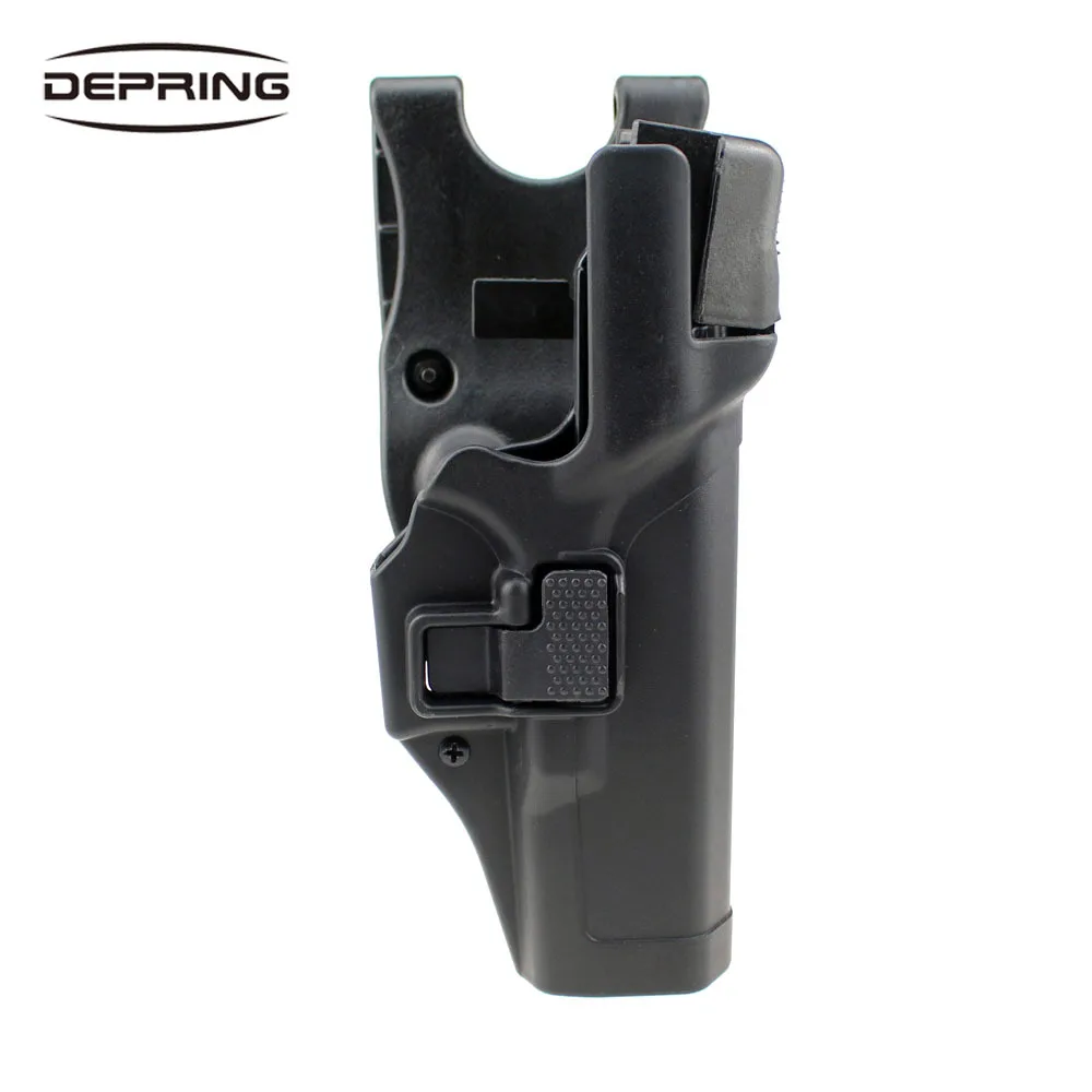 Heavy Duty Level 3 Lock Tactical Waist Belt Handgun Holster for Glock