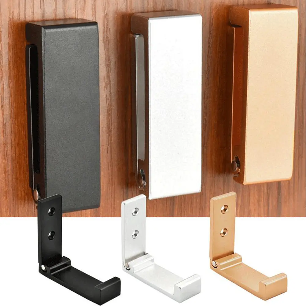 

1 Pack Self Adhesive Clothes Hooks Hangers Stick On Wall Sticky Clothes/Hat/Coat Towel Hanger Foldable Single Hook Racks Racks
