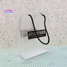 Заказная печать логотипа хозяйственная ручка Матовый pp Подарочный пакет и пластиковая упаковка сумка из ПВХ