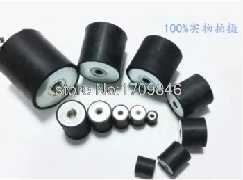 

5pcs New 10*10*M4 M4 DD Type Rubber Anti Vibration Mount silentblock Base Block