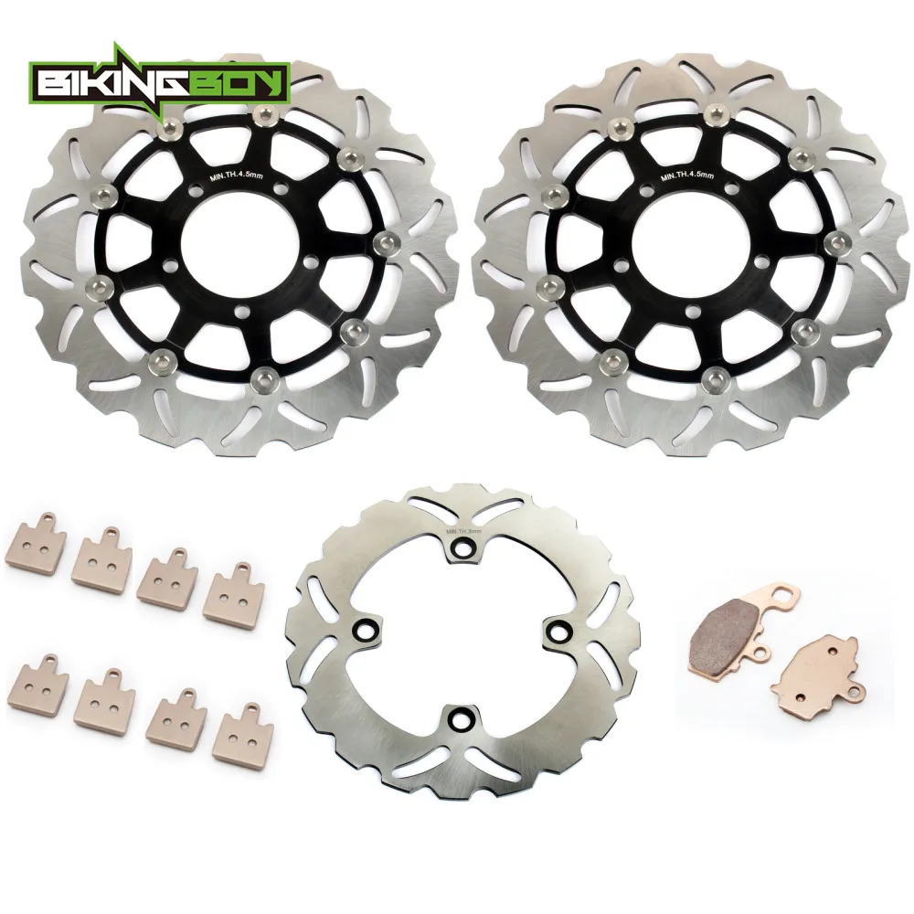 BIKINGBOY для Kawasaki Ninja ZX6R ZX 6R 07 20 19 18 17 16 15 14 13 600 R P Передние Задние тормозные диски Диски