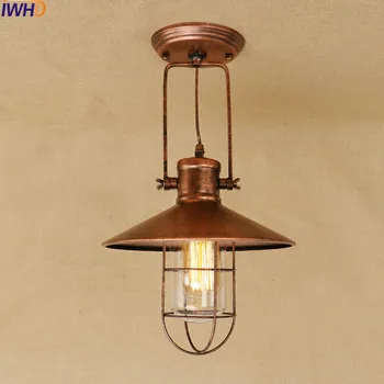 

Vintage Industrial Loft Pendant Lights RH Retro Adjustable Hanglamp Fixtures Home Lighting Lamparas Suspension Luminaire