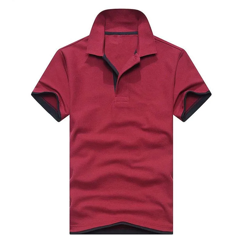 

Summer hot fashion Solid color polo New men high quality social Polo shirts Polo Shirt for women mens European size XS-XXXL