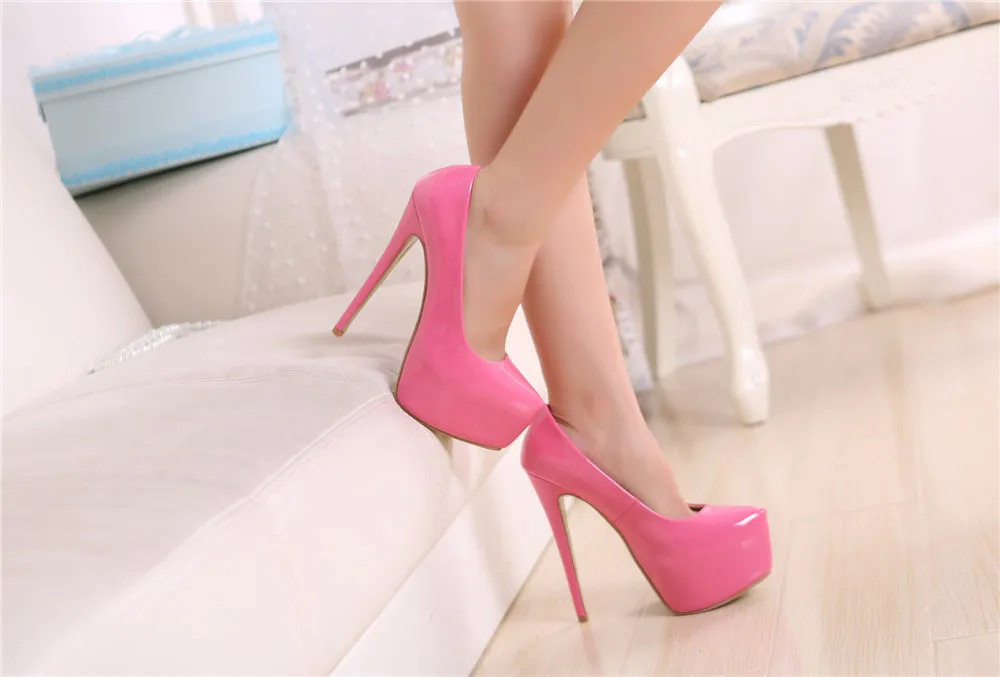 Size 35-44 2020 New Summer Women Classic Pumps High Heels Mature Platform Shoes Woman Office Ladies Comfortable Formal Footwear