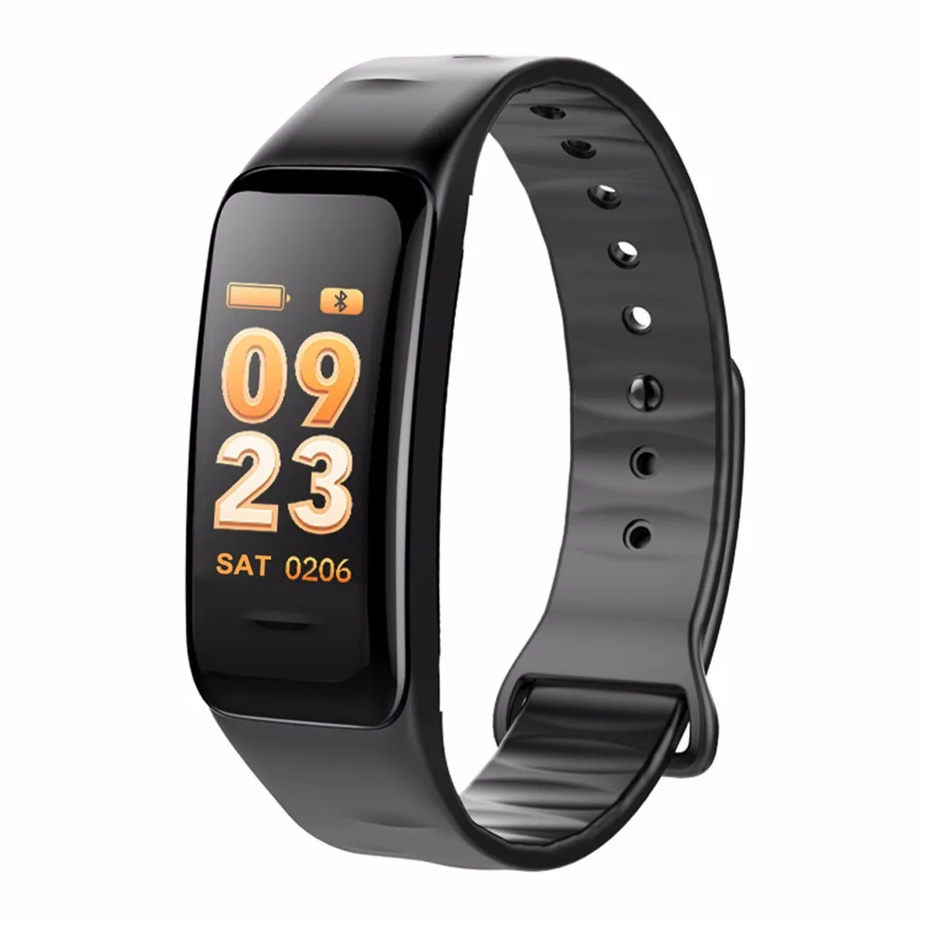 

Waterproof Smart Bracelet Band Blood Pressure and Heart Rate Monitor Sleep monitoring Steps smart watch for Android 708