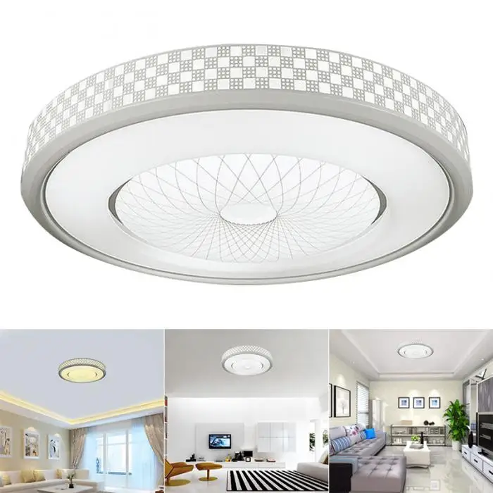 Светодиодный акриловый потолочный светильник, круглый светильник для спальни, балкона, кухни, прихожей, светильник AI88