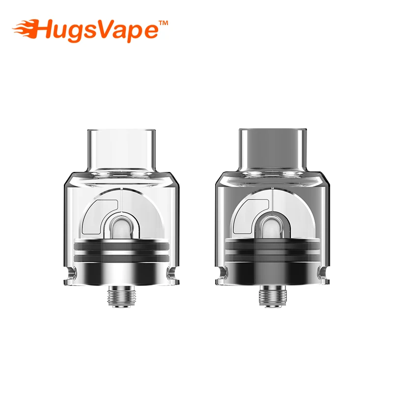 

Original HugsVape Ring Lord RDA Atomizer e-Cigarettes Tank 27mm 5.5ml Single Coil Tornado 360 degree airflow system Adjustable