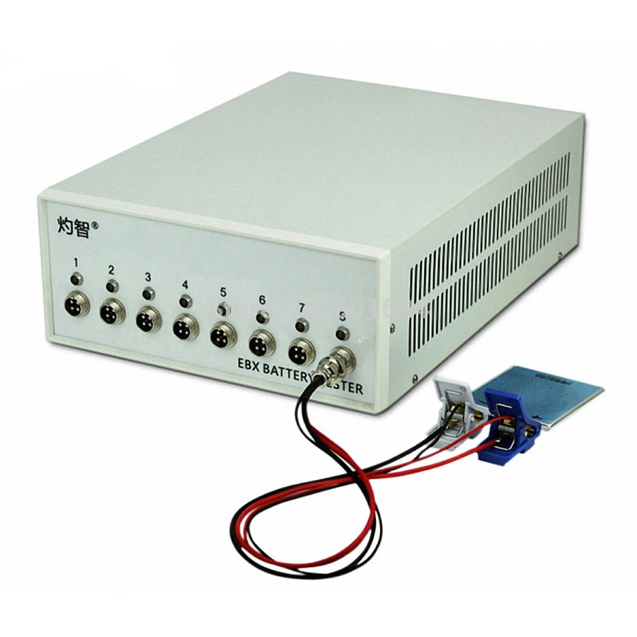 

X0510 EBC-X 8-Channel Battery Sub-Cabinet 3.2V3.7V4.2V Lithium Battery Capacity Tester Cycle 5A Charge and 10A Discharge