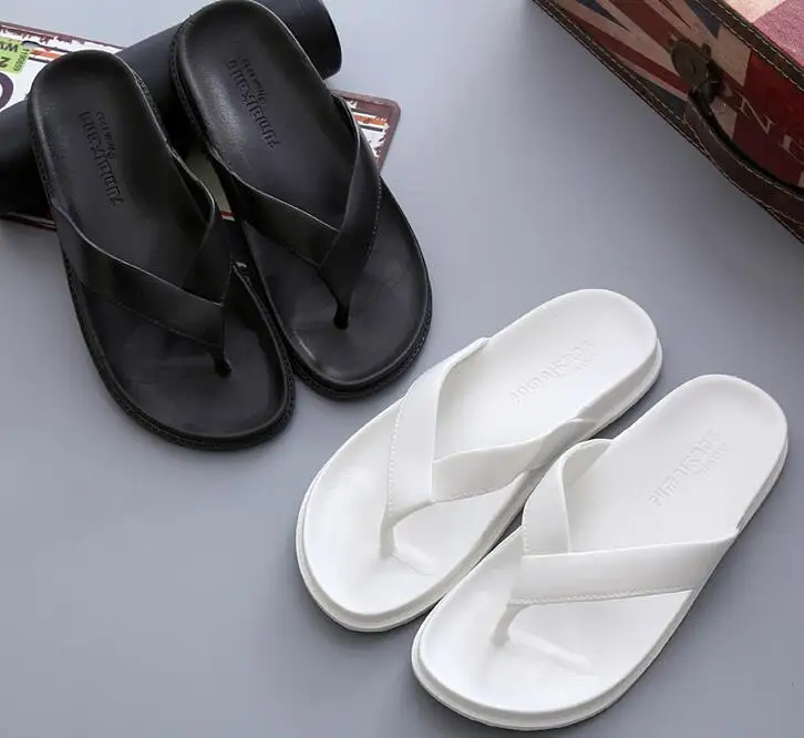2018 мужские шлепанцы chinelo masculino Нескользящие пляжные вьетнамки с мягкой подошвой