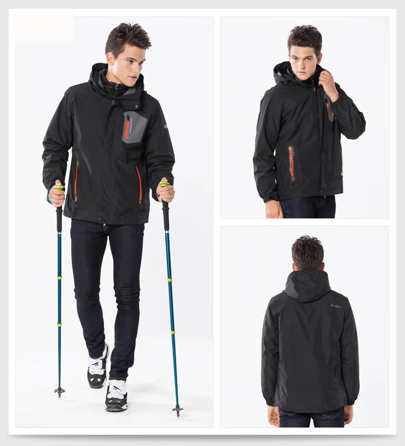Лидер продаж, зимняя куртка-пуховик на утином пуху для прогулок, водонепроницаемая ветровка для мужчин и женщин, пальто для рыбалки и катания на лыжах, внутренняя подкладка+ куртки