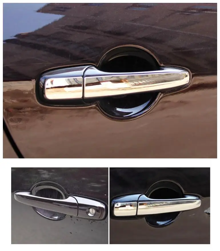Для Mazda RX 8 2002 2012 крышка дверной ручки из нержавеющей стали набор отделки RX8