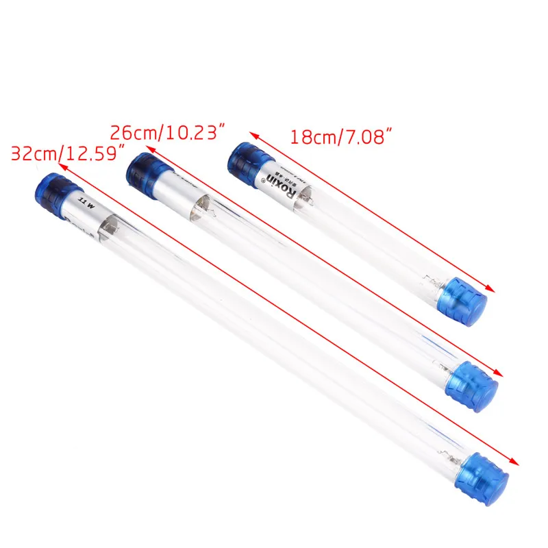 Aquarium UV Germicidal Light 5W 7W 11W Ultraviolet Sterilizer Lamp Submersible Diving Fish Reef Coral Tank Bactericidal lamp1