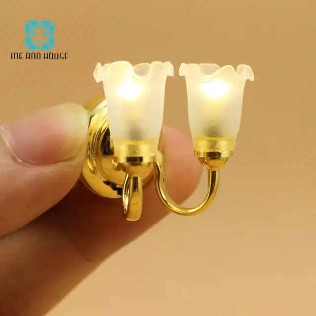 dolls house wall lights