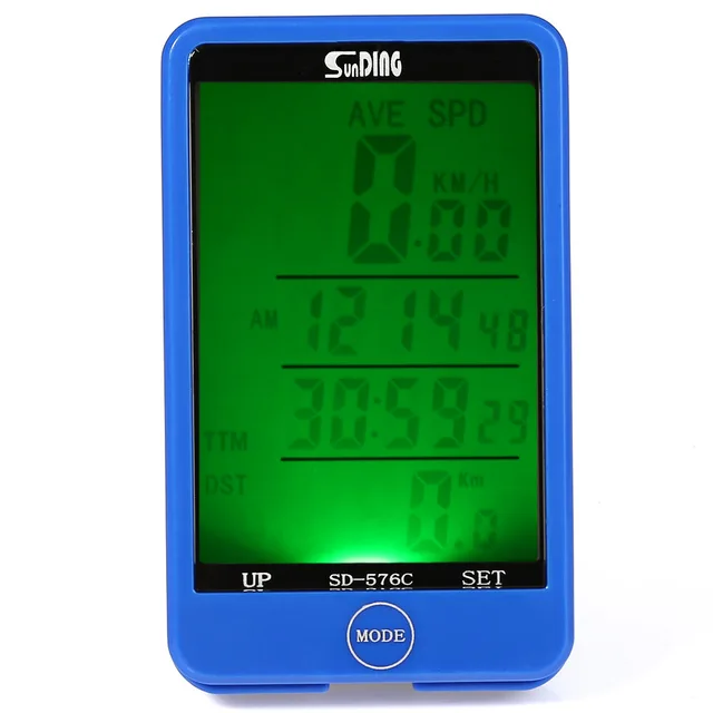 SunDing SD 576C Water Resistant Bike Computer Touch Screen Wireless
