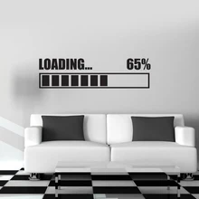 Настенные наклейки для мобильных Батарея индикатор обои, самоклеящаяся стены для украшения ноутбук заряда Фоны