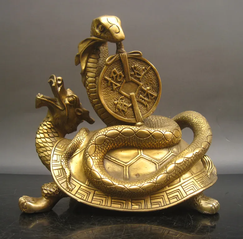 

wholesale bronze factory Copper Large turtle transhipped decoration feng shui home decoration
