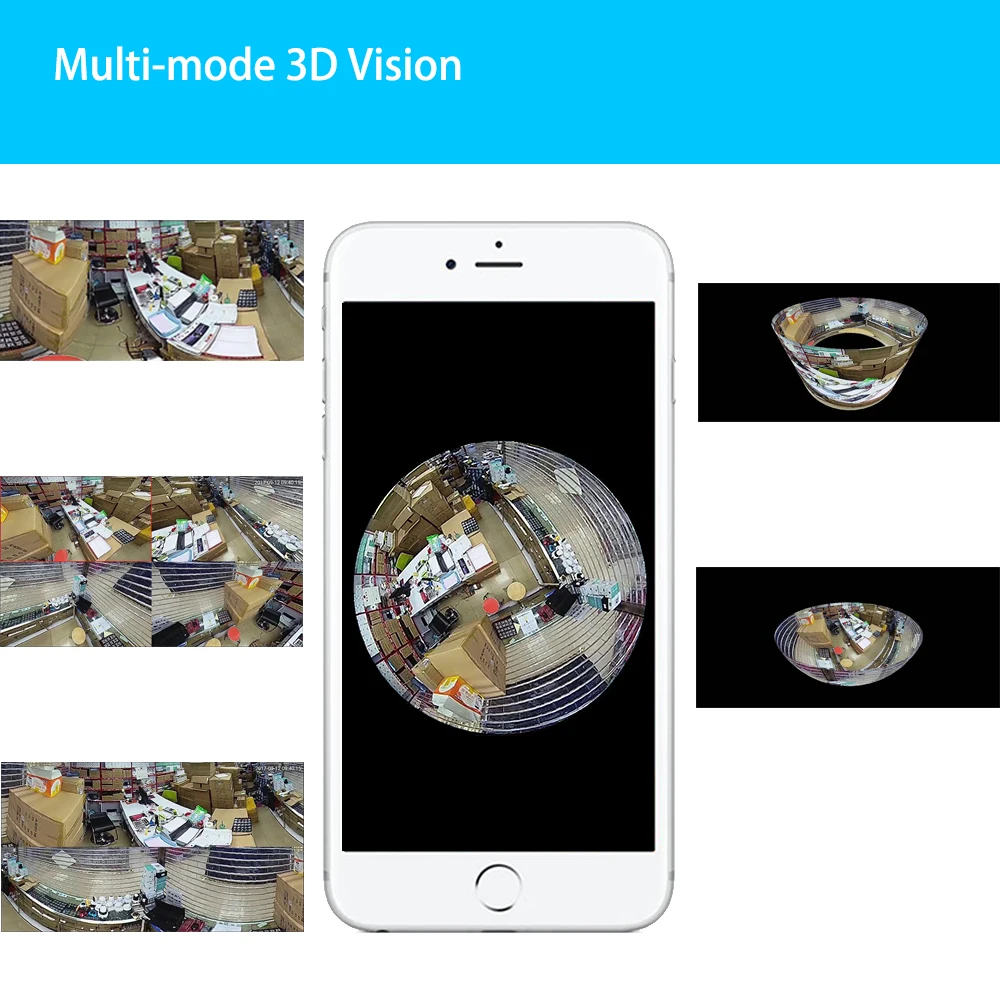Лампа Беспроводная IP VR камера рыбий глаз 960 P/1080 P/3MP 360 градусов 3D для слежки за домашней безопасностью WiFi панорамный фотоаппарат