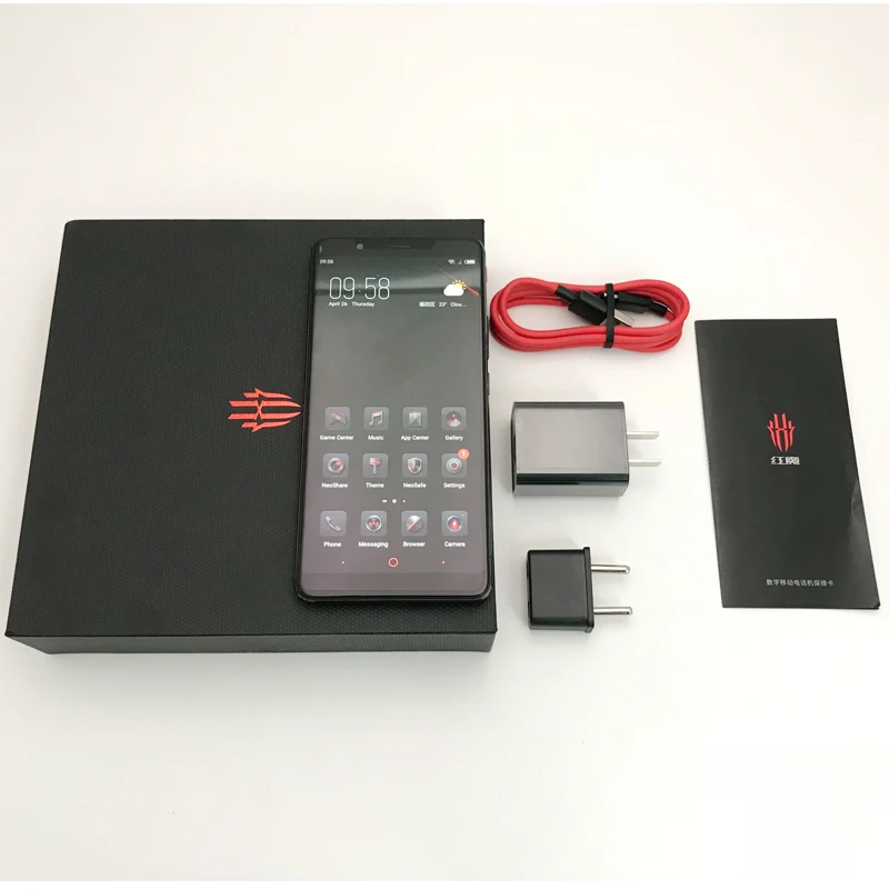 Мобильный телефон Nubia Red Magic 6GB 64GB Snapdragon 835 четыре ядра 6 0 дюймов 2160*1080 P камера МП