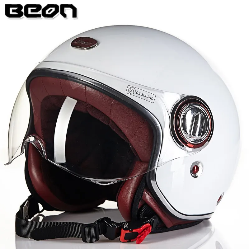 

BEON Motorcycle Helmet Chopper Half helmet Vintage Helmet Moto Casque Casco Capacete Men Women Scooter Motorbike Helmet