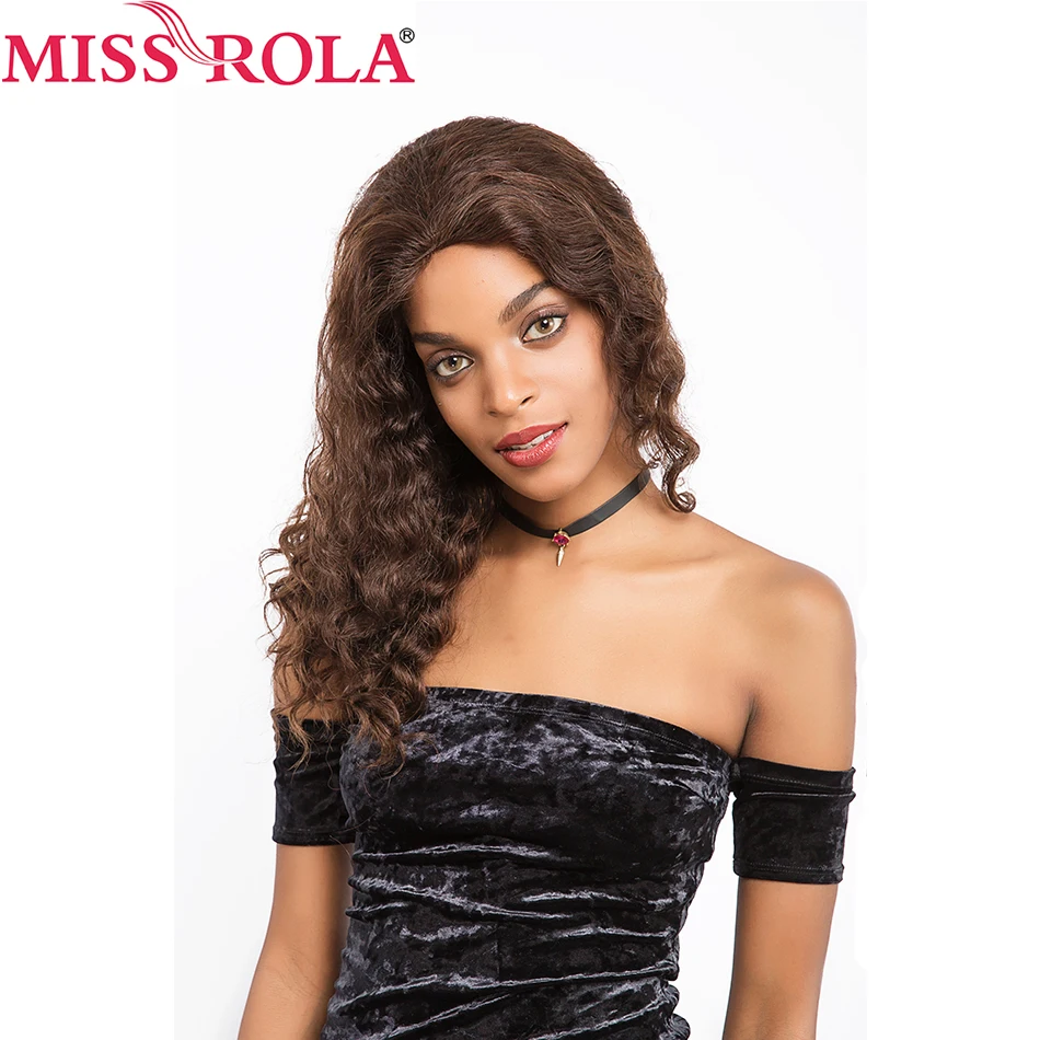 Miss Rola Hair Pre-Colored Brazilian Body Wave Full Lace Frontal Short Bob Wigs for Nature Black Color Women 16inch 155g Closure body-wave-wig-with-closure