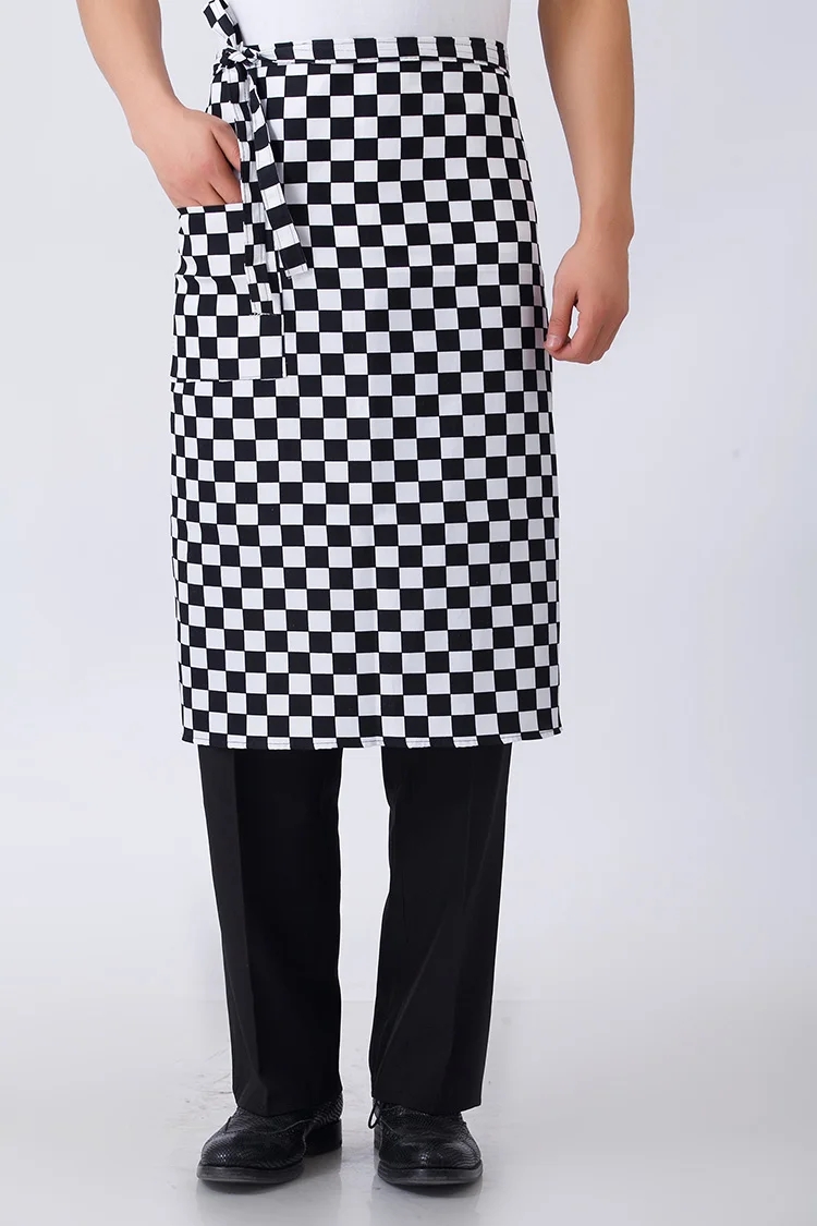 Male Chef Pants Apron Waiters Work Pants Adult Professional Chef Trousers Business Straight-tube Casual Trousers Apron B-6270