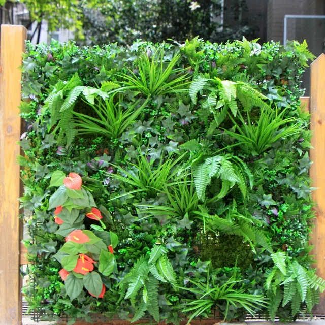1 SQM Ornamental Garden Fence Artificial Greenery Plants Fence Cover