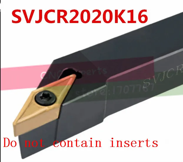 

SVJCR2020K16 Indexable External turning tool holder,93 Degree CNC Carbide Turning Cutter,Lathe Turning tool Holder