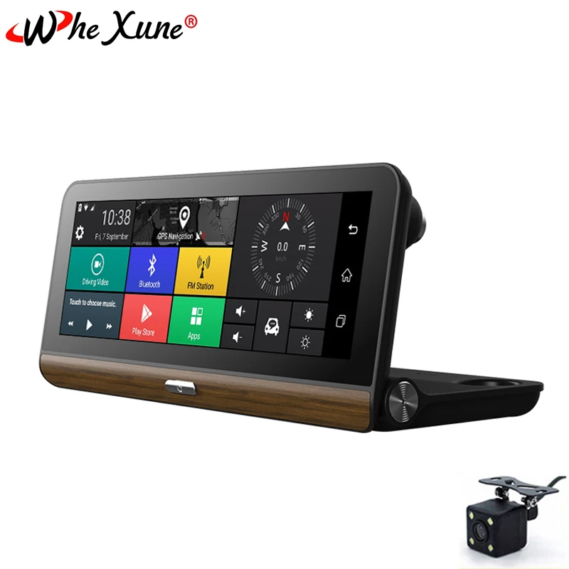 WHEXUNE Новый 7 84 'ƊG ADAS Автомобильный видеорегистратор FHD 1080P камера заднего вида с
